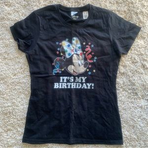 Disney Minnie Mouse It’s My Birthday Shirt